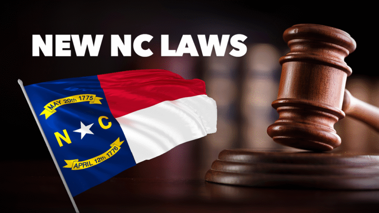 New North Carolina Laws Take Effect July 1 — Insurance, Vacation Rentals, and More Impacted