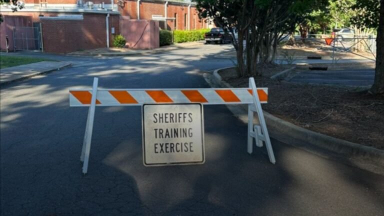 Deputy Training Drill at Old Rock Hill School Includes Simulated Gunfire