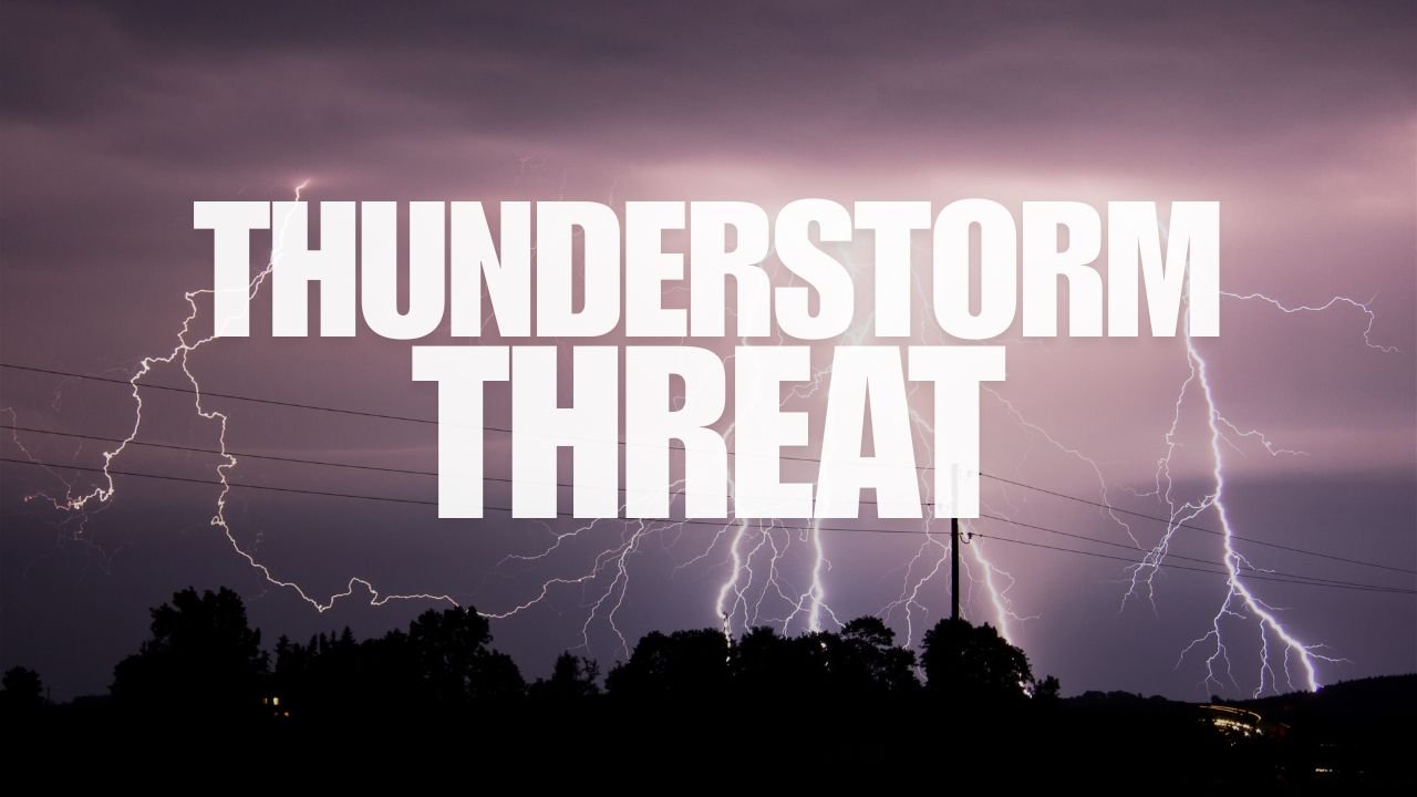 Florence County Faces Friday Thunderstorm Threat with 40 MPH Winds, Hail, and Lightning Risk
