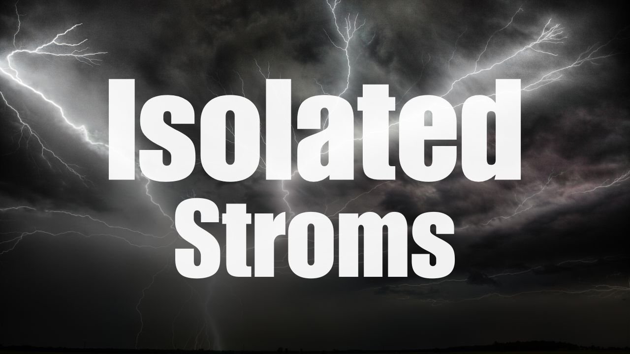 Kansas Weather Alert Isolated Severe Storms Possible between 4 p.m. and 10 p.m. Tonight in Northwest and North Central Areas