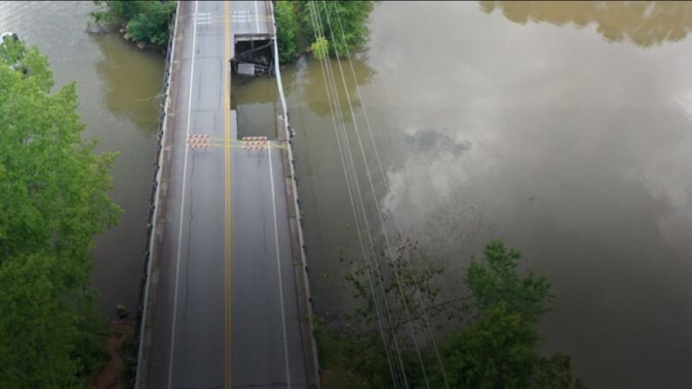 Portion of Upstate Bridge Collapses in Pickens County, Closure Could Last Months