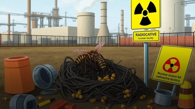Radioactive Wasps Found at Savannah River Site in South Carolina, Officials Say