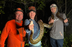 Florida Python Hunt Offers Hands-On Experience with Invasive Species Crisis