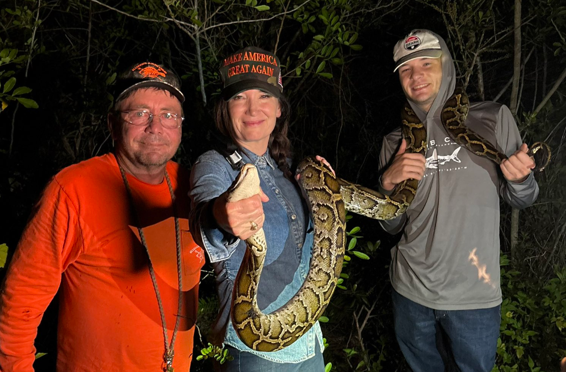 Florida Python Hunt Offers Hands-On Experience with Invasive Species Crisis