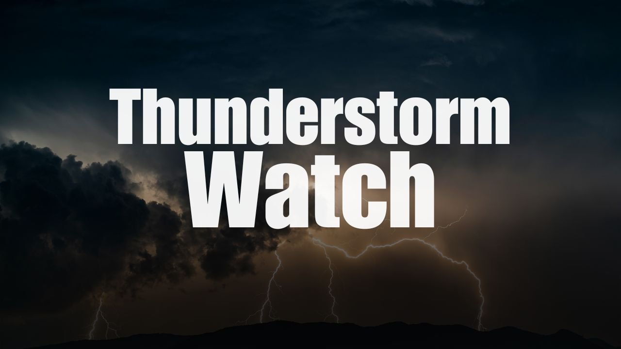 Severe Thunderstorm Watch Issued for New Hampshire Counties Until 9 p.m. EDT