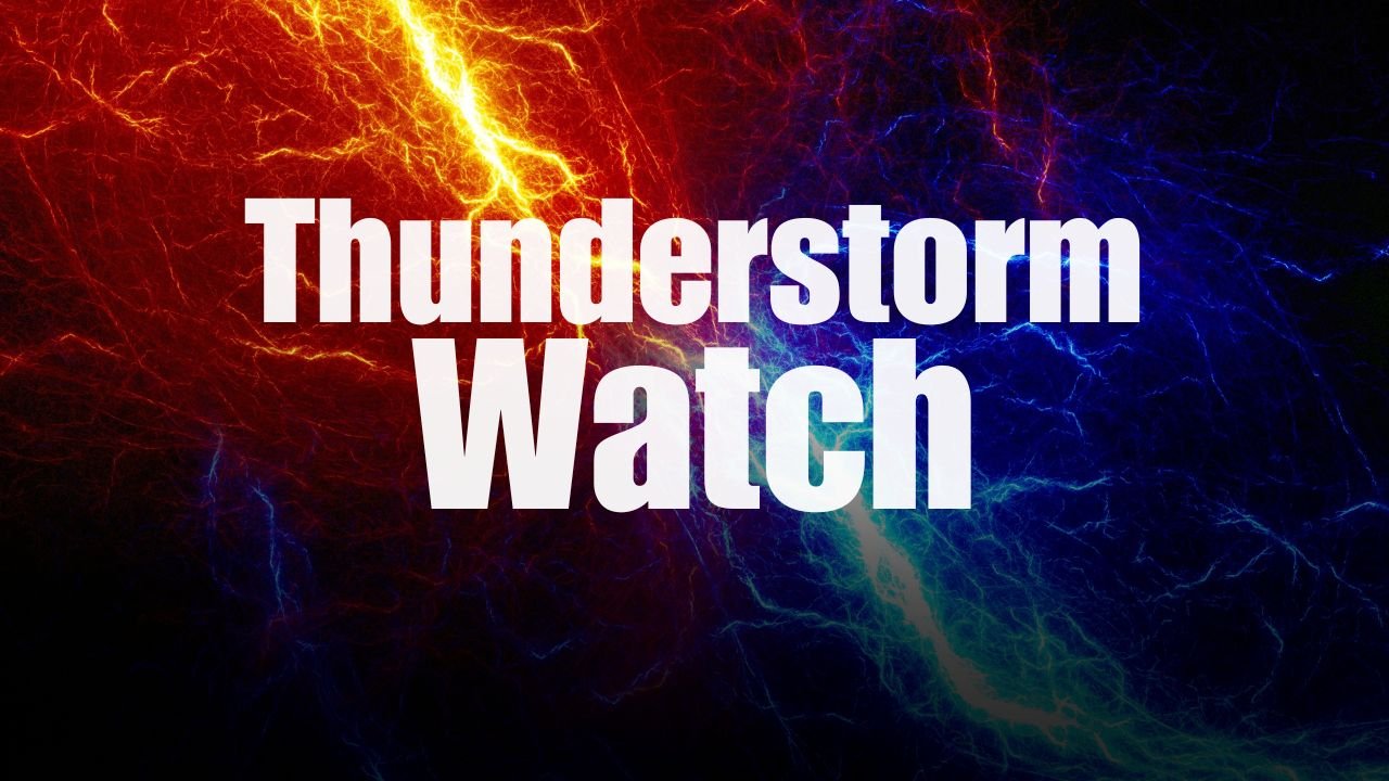 Severe Thunderstorm Watch in Effect for Rhode Island Through 9 p.m. Tonight