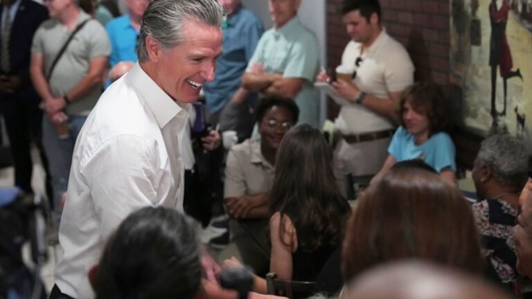 Critics Slam Gavin Newsom Over California Conditions While He Campaigns in South Carolina