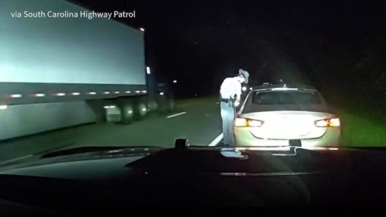 1 Arrested After South Carolina State Trooper Struck by Vehicle on I-26