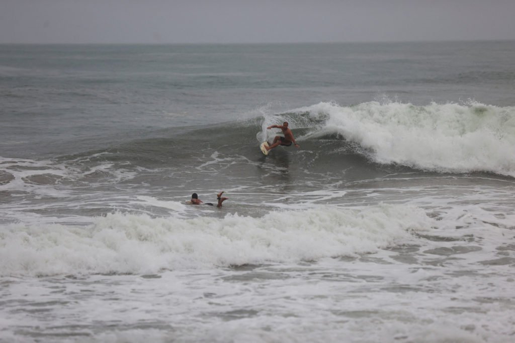 Hurricane Erin Weakens to Category 1 as It Moves Away from U.S. Coastline
