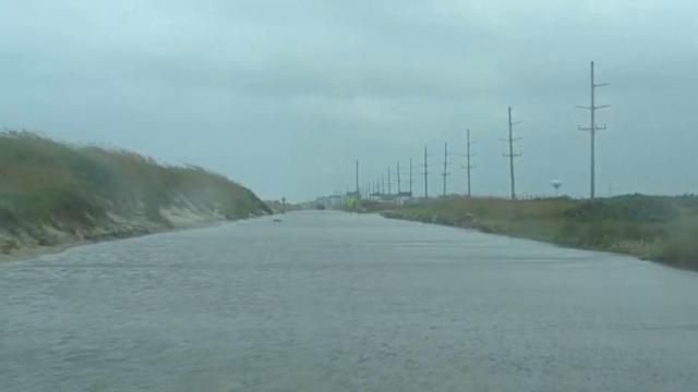 NC 12 Remains Closed in Outer Banks as Flooding Damages Homes and Neighborhoods