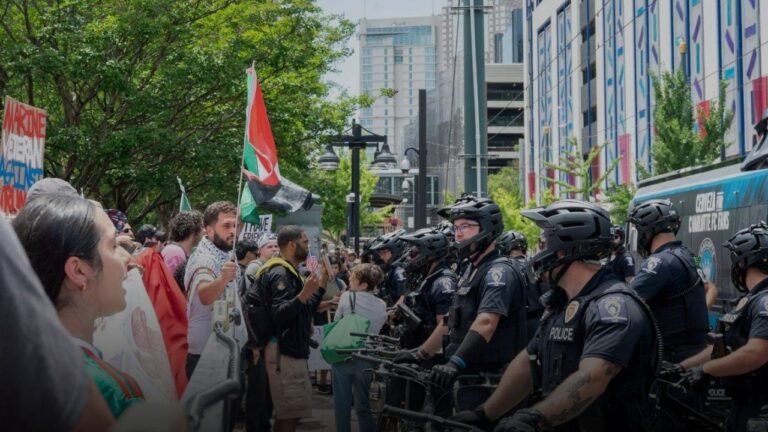 CMPD Officer Identified Only by Number Injures Disabled Protestor at Charlotte Rally