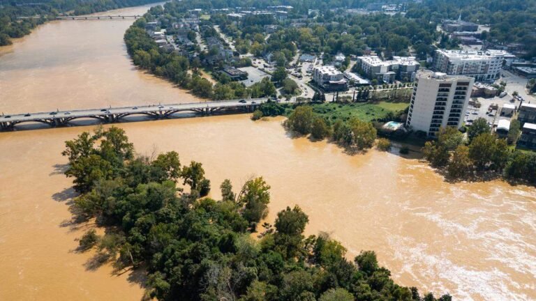 Columbia, SC Under Flood Advisory Through Sunday Morning as Heavy Rain Swells Congaree River