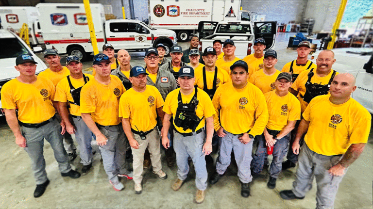 Charlotte Fire Crews Deploy to Coast Ahead of Hurricane Erin’s Approach