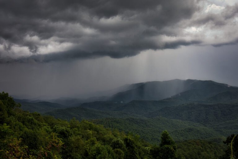 Thunderstorms Bring Marble-Sized Hail and Gusty Winds to Western North Carolina