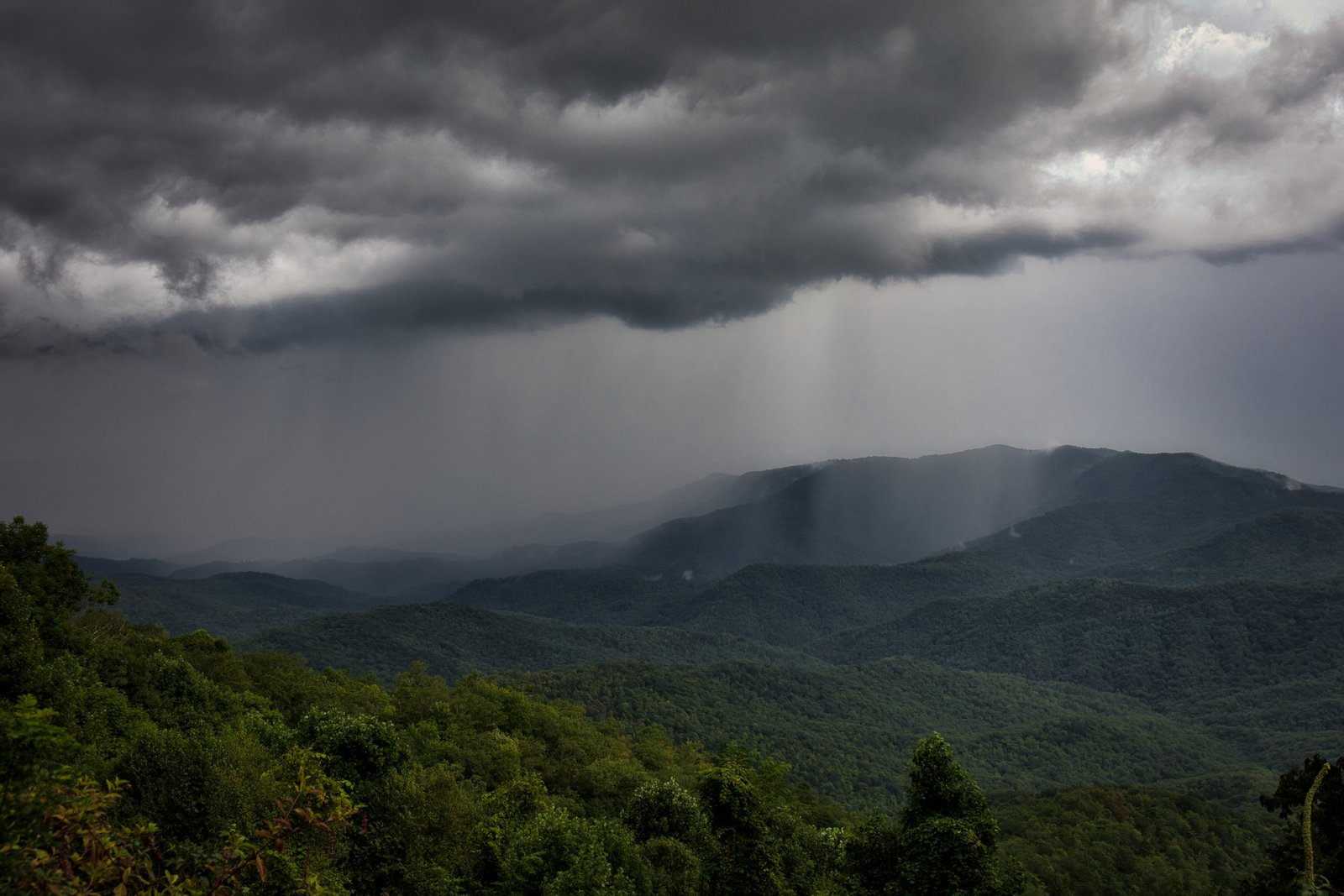 Thunderstorms Bring Marble-Sized Hail and Gusty Winds to Western North Carolina