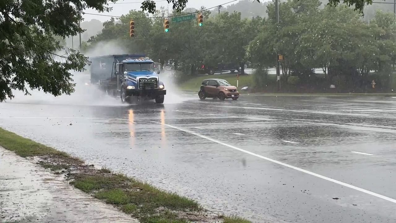 Rain Gear Needed Across North Carolina This Week as Showers Persist