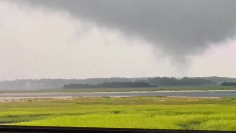 Tornado Briefly Touches Down at Holden Beach, Damaging Trees and Furniture