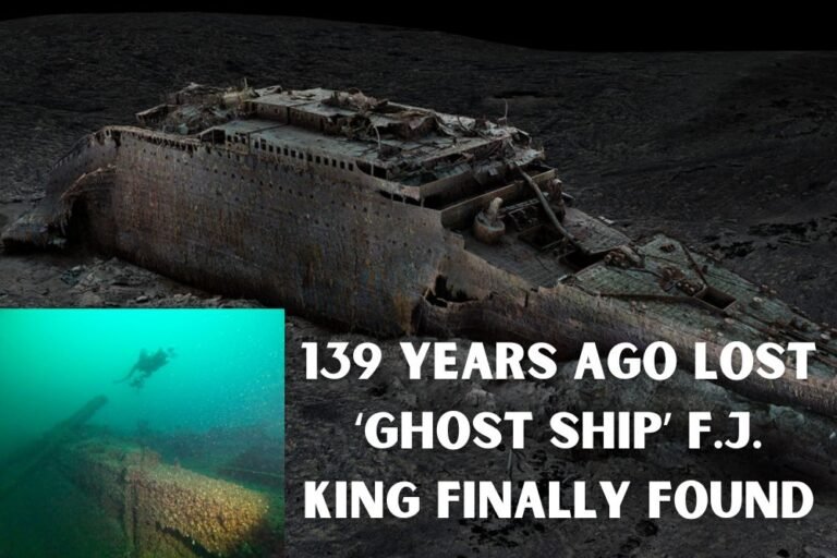 Wreckage of ‘Ghost Ship’ F.J. King, Lost 139 Years Ago, Finally Discovered in Lake Michigan