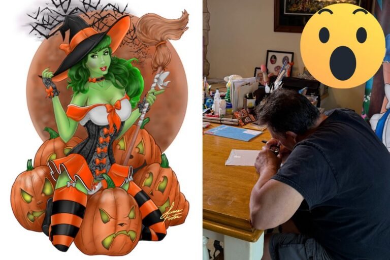 Blind South Carolina Artist Wows Comic Fans With His Visionary Work