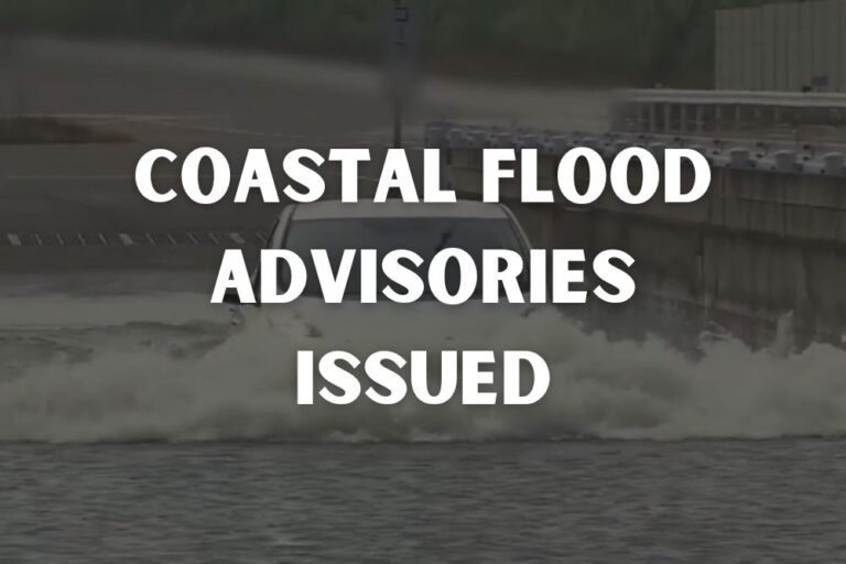 Coastal Flood Advisories Issued for Virginia and North Carolina as Low Pressure Brings Heavy Rain and Rough Surf