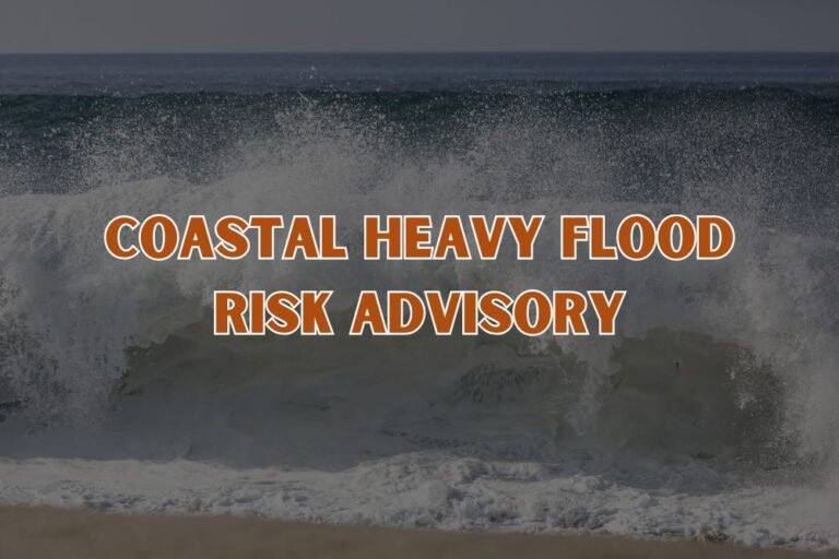 North Carolina Weather Alert: Coastal Flood Advisory in Wilmington Through Sunday Evening
