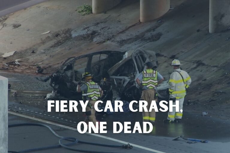 One Killed in Fiery Crash on I-40 East Ramp to Wade Avenue in Raleigh