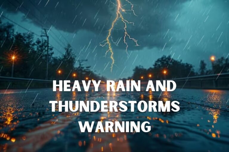 North Carolina Weather Alert: Raleigh Braces for Heavy Rain and Thunderstorms Thursday