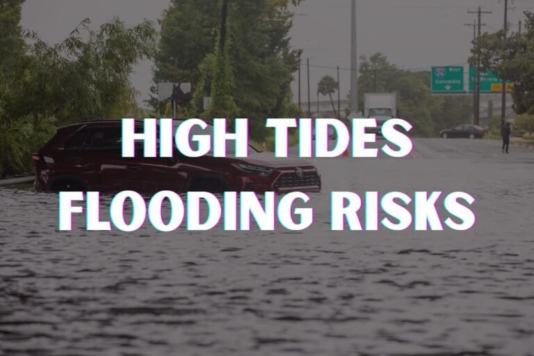 High Tides Bring Coastal Flooding, Road Closures Across South Carolina
