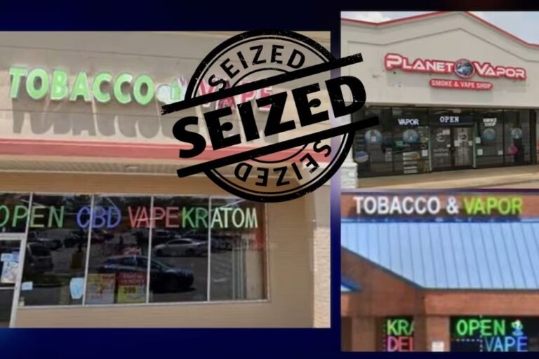 Illegal THC Products Seized from Vape Shops in Fairfield County