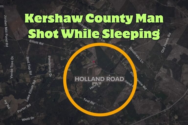 Kershaw County Man Shot While Sleeping; 19-Year-Old Suspect Charged