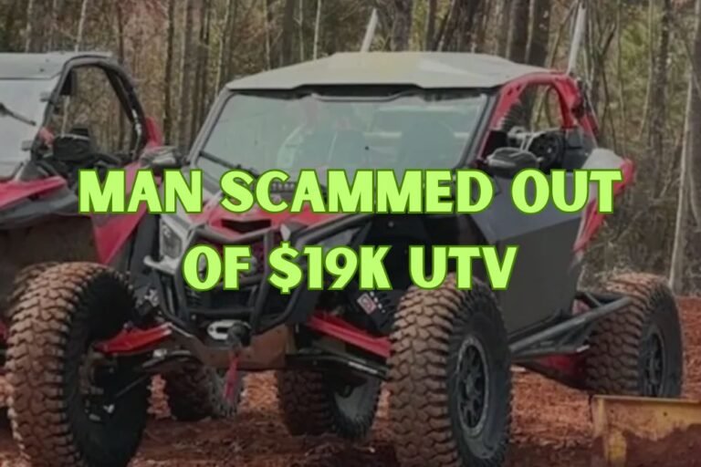 North Carolina Man Scammed Out of $19K UTV in DeKalb County