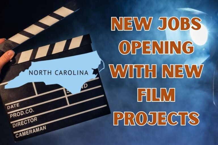 New Jobs Opening with New Film Projects
