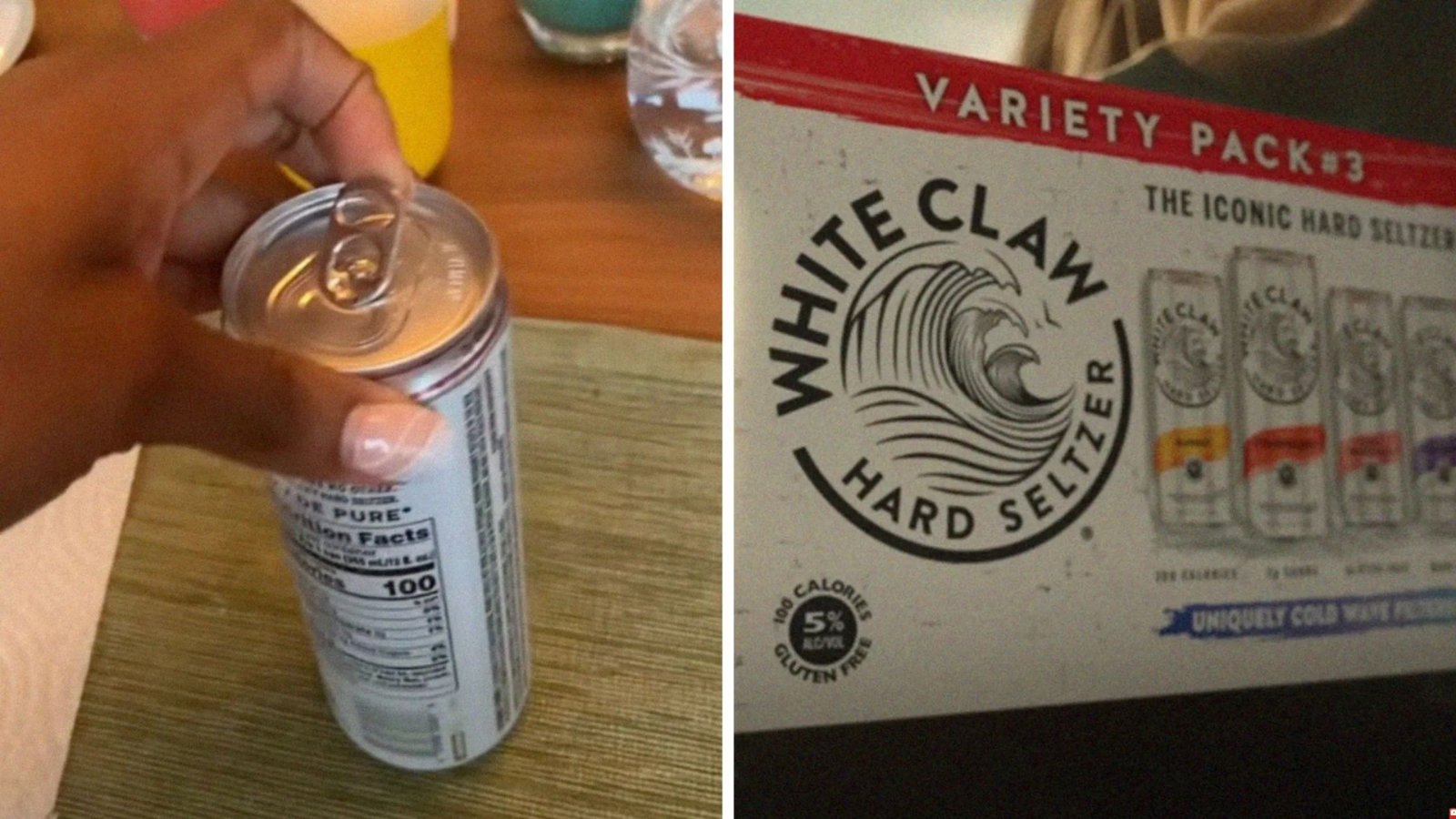 New York Woman Opens White Claw Can, Finds It Nearly Empty
