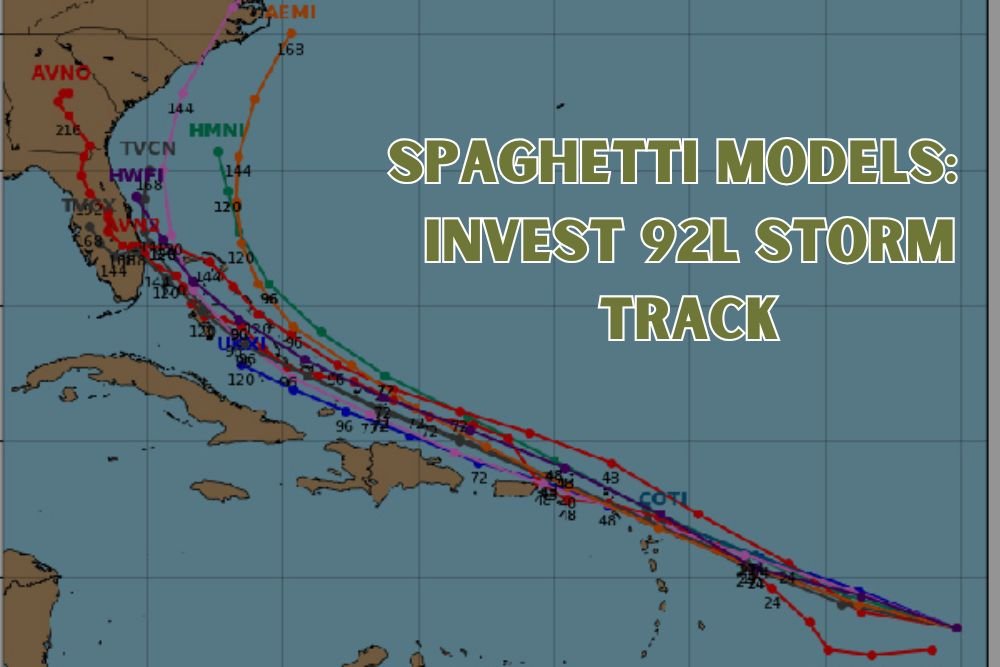 Spaghetti Models Show Invest 92L Storm Track; Impact on South Carolina