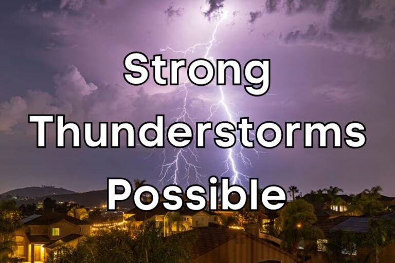 Tampa Weather Alert: Strong Thunderstorms Monday Could Bring Flooding Along I-275