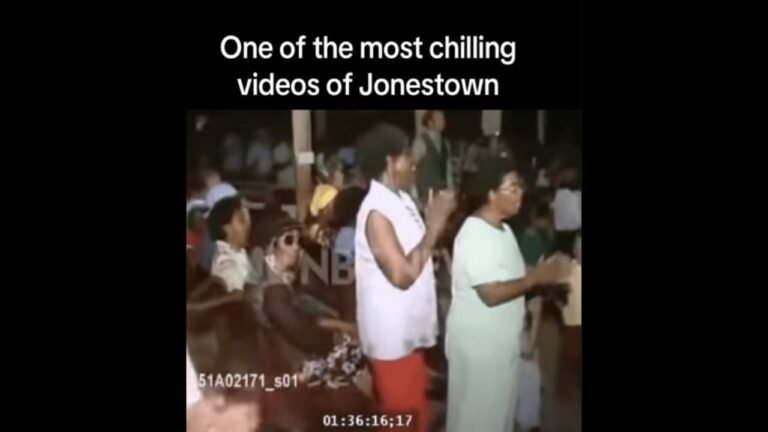 Tennessee Man Shares Chilling Jonestown Footage Before Massacre, Internet Reacts to Forgotten Racial Tragedy
