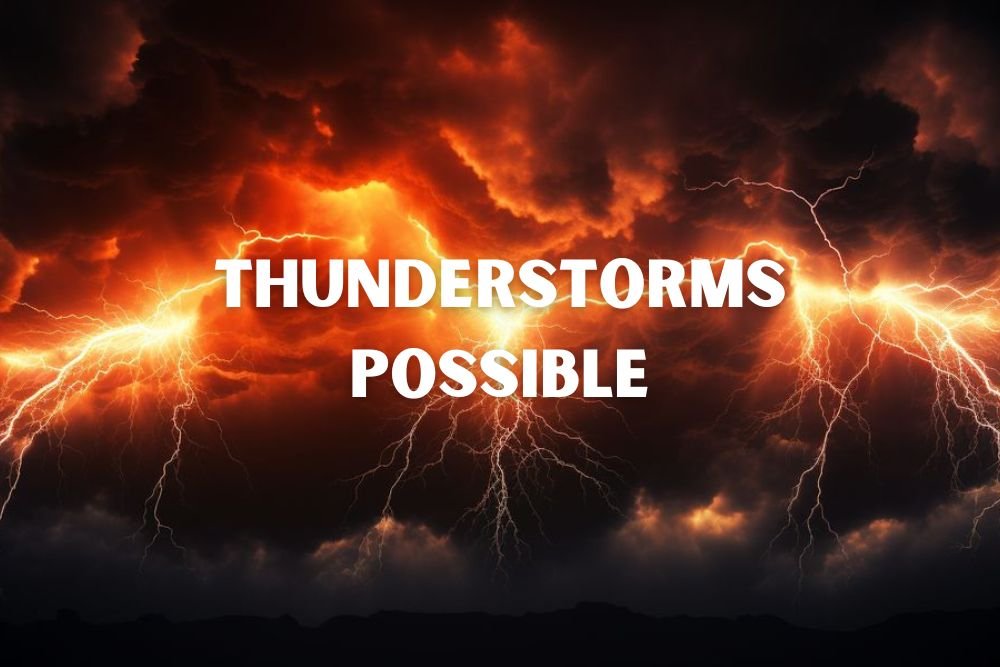 North Carolina Coast: Thunderstorms Possible Sunday Afternoon Into Monday