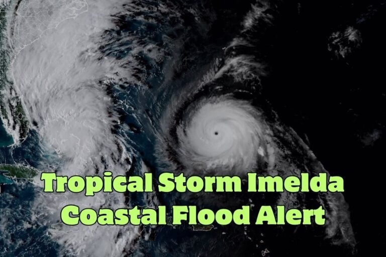 Tropical Storm Imelda Coastal Flood Alert