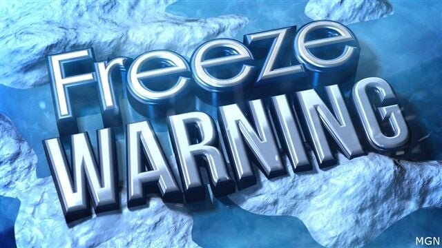 Western North Carolina Under Freeze Warning as Temperatures Drop to 26°