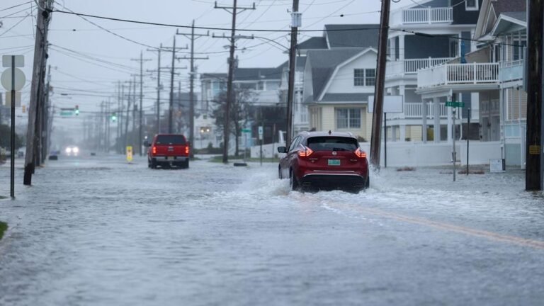 Nor’easter Shuts Down Roads and Knocks Out Power Along East Coast