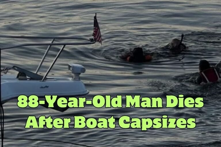 88-Year-Old Man Dies After Boat Capsizes