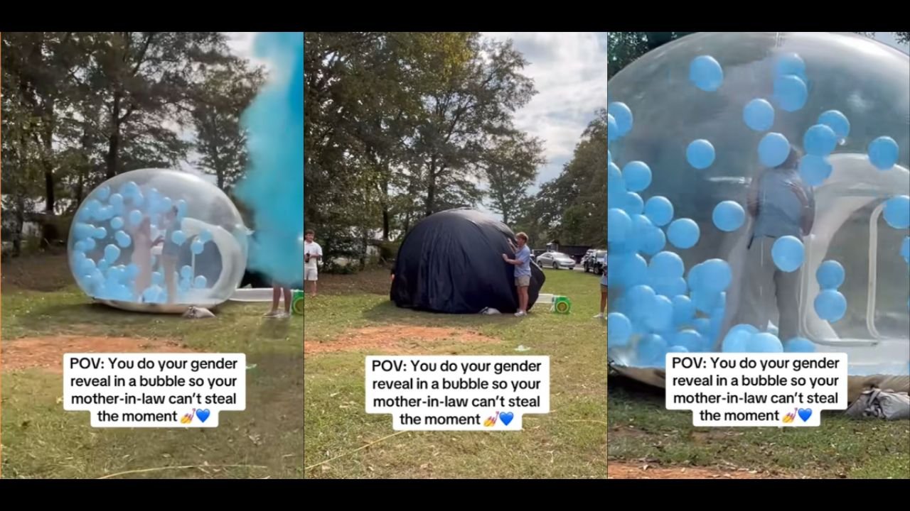Alabama Mom’s Wild “Bubble Gender Reveal” Goes Viral After Shading Her Mother-in-Law: “Imagine You Open Your Eyes and She’s in There With You”