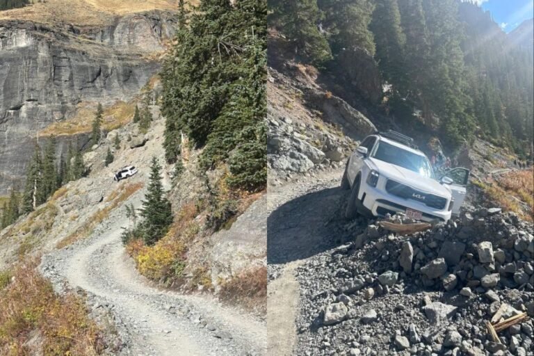 Black Bear Pass Closed Indefinitely After South Carolina Driver Gets Stuck