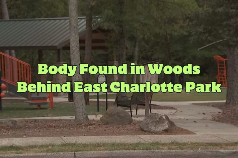 Body Found in Woods Behind East Charlotte Park