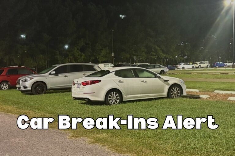 Car Break-Ins Alert