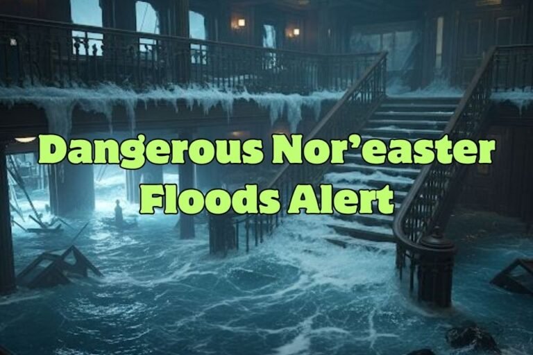 Dangerous Nor’easter Floods Alert