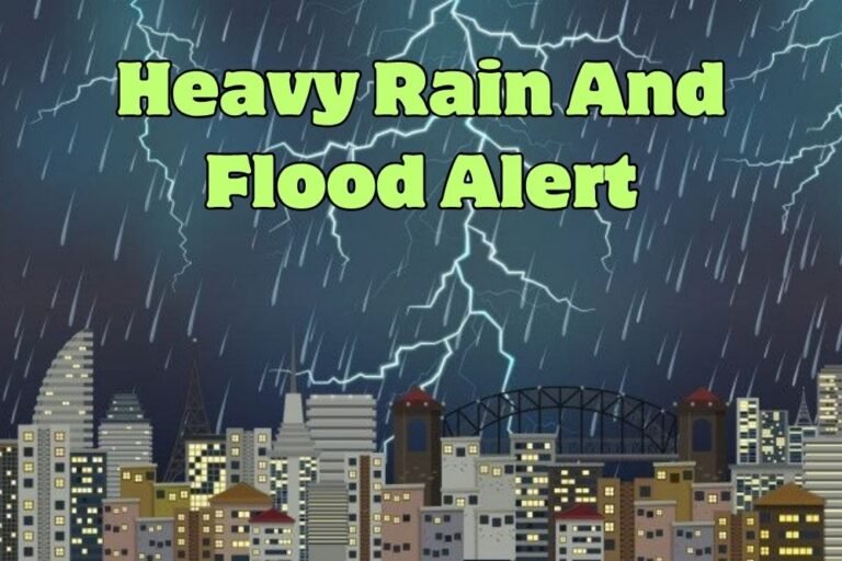 Heavy Rain And Flood Alert