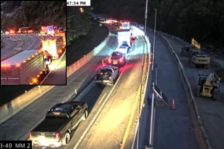 I-40 Chaos Near Tennessee–North Carolina Line