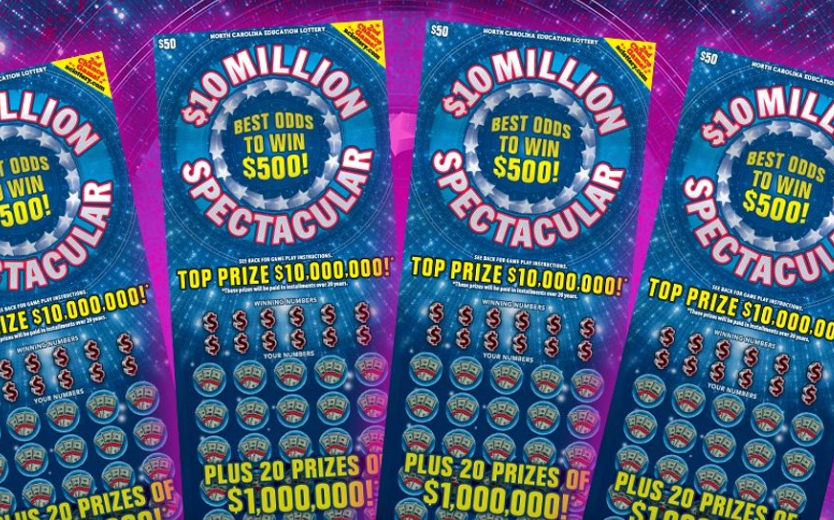 North Carolina Man Wins $10 Million on $50 Scratch-Off Ticket, Says He ‘Couldn’t Control Myself’