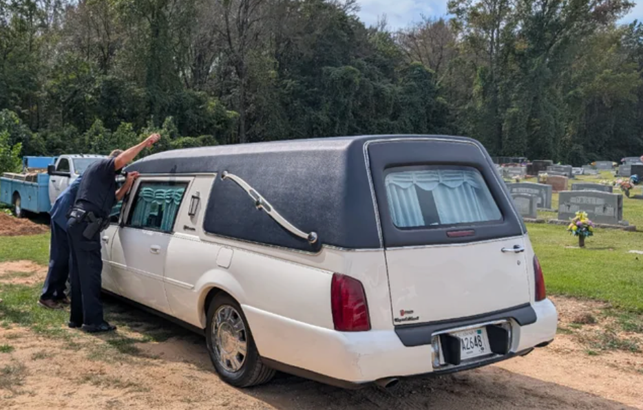 Funeral Home Accidentally Locks Keys in Hearse at Graveside — Local Police Step In to Help